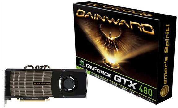 Gainward uvádí své DX11 GeForce