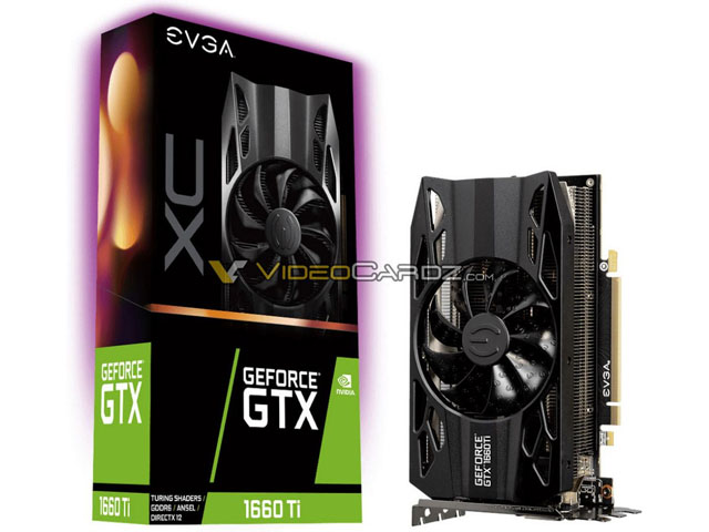 Palit a EVGA odhalily svá vlastní provedení grafiky GeForce GTX 1660 Ti