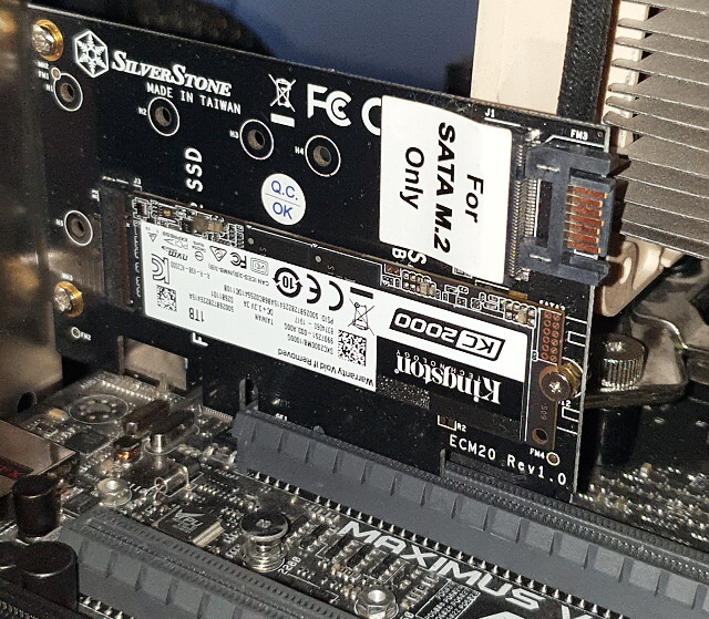 SSD Kingston KC2000 1 TB: nová generace SSD pro NVMe 