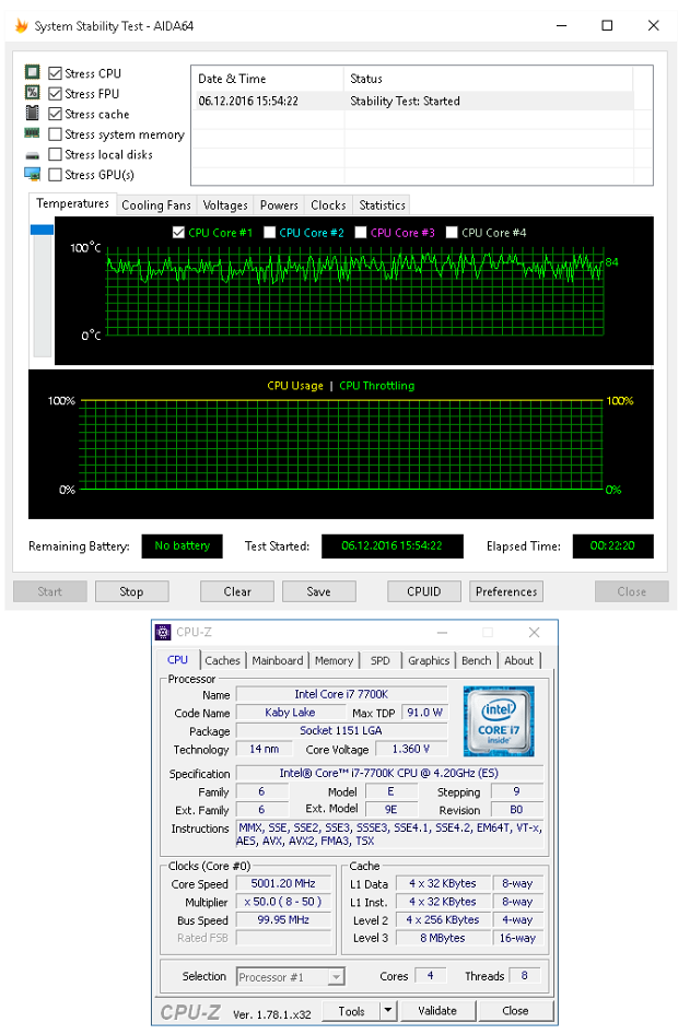 Core i7-7700K s taktem 4,5 GHz (Kaby Lake) v testu