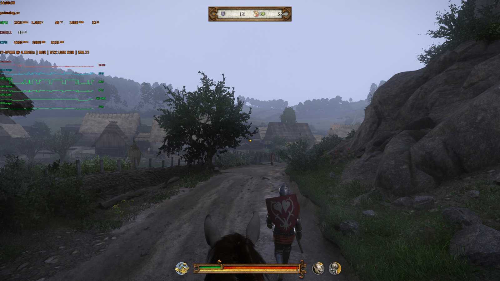 Kingdom Come: Deliverance: vliv nastavení na výkon