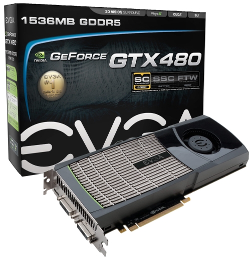 Přetaktovaná GTX 480 od eVGA