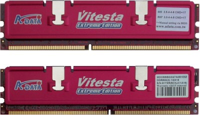 Bleskovka: A-Data Vitesta DDR500+ 2GB - dual channel kit