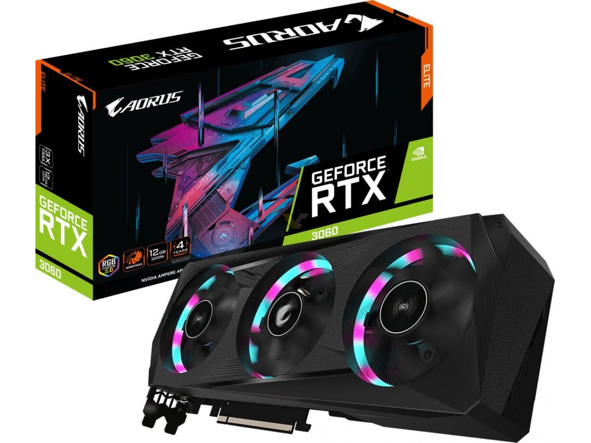 GeForce RTX 3080 a RTX 3070 s omezeným výkonem pro těžbu má i Gigabyte