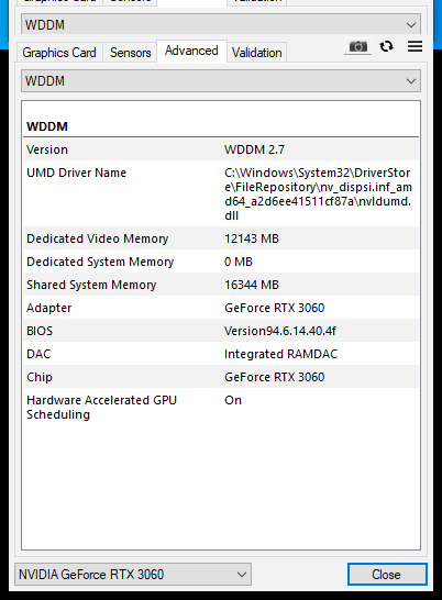 MSI GF RTX 3060 Gaming X 12GB: když výrobce cena netrápí