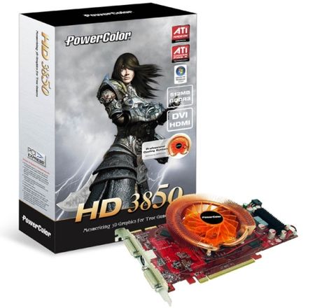 PowerColor vydá Radeon HD3850 s nativním HDMI