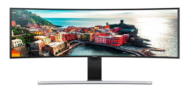 Samsung pracuje na 44" a 49" zakřivených monitorech s poměrem stran 29:9 a 32:9