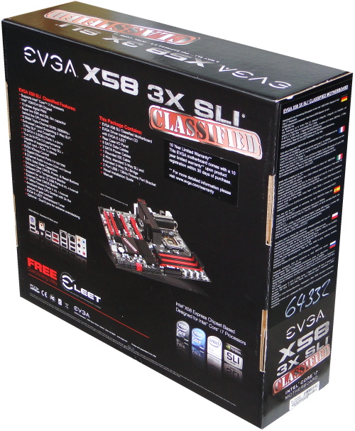 EVGA X58 Classified - Majstrštyk pro taktování Core i7