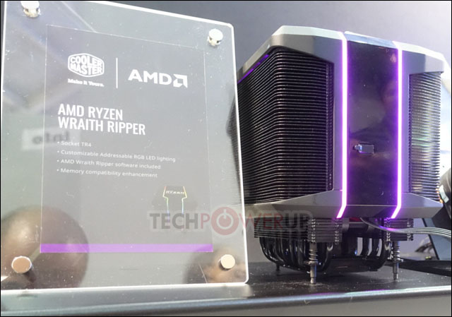 AMD spolupracuje se značkou Cooler Master na vývoji chladiče pro Threadripper 2