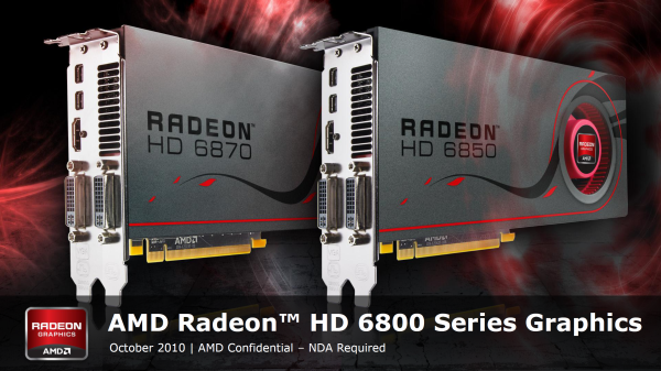 Grafické karty AMD Radeon HD 6850 a HD 6870 v testu