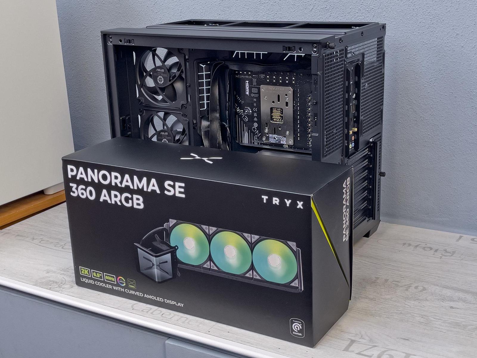 Test skříně ASUS A32 PLUS – světelná show v hlavní roli