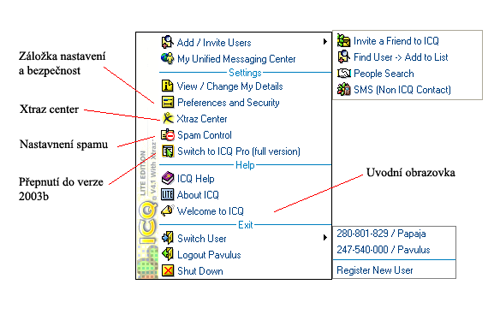 Komunikační software (ve znamení ICQ) aneb "kecejme po netu"