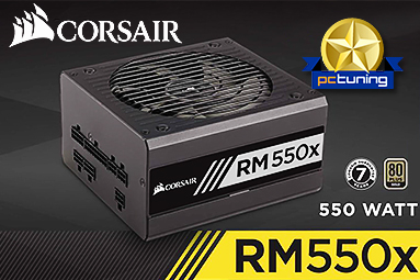 Corsair RM550x: nejnovější semi-pasivní zdroj od CWT 