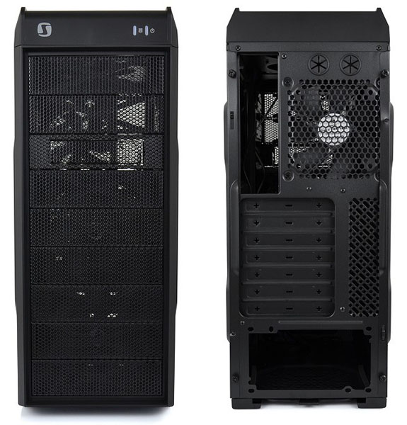 Silentium PC oznámilo vydání midi tower PC skříně Gladius M30 Pure Black s matným černým nástřikem