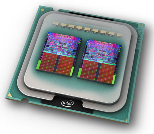 Intel Core 2 Extreme QX6700 - 4 jádra v akci