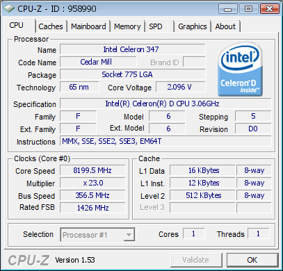 Světový rekord v přetaktování - CPU na taktu 8,2 GHz