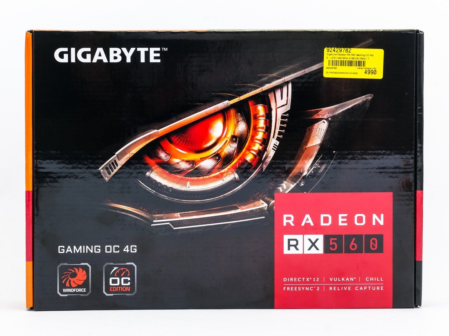 Gigabyte RX 560 OC rev. 2.0 v testu: Zase trable s revizemi