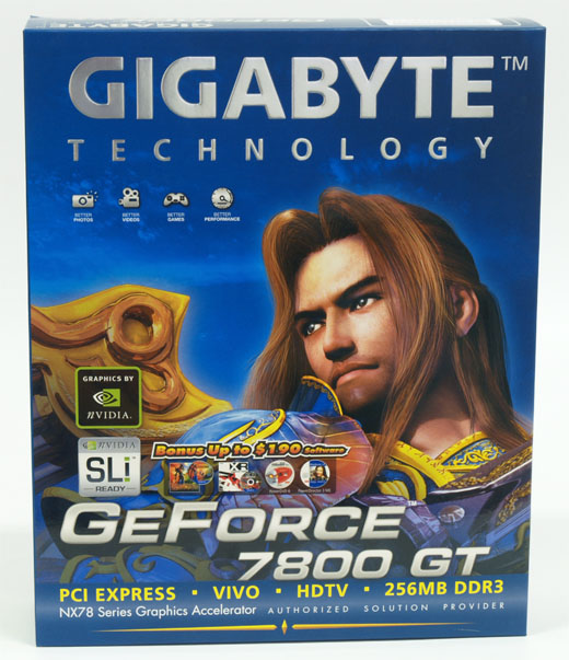 Gigabyte GeForce 7800GT - další z rodu nVidia