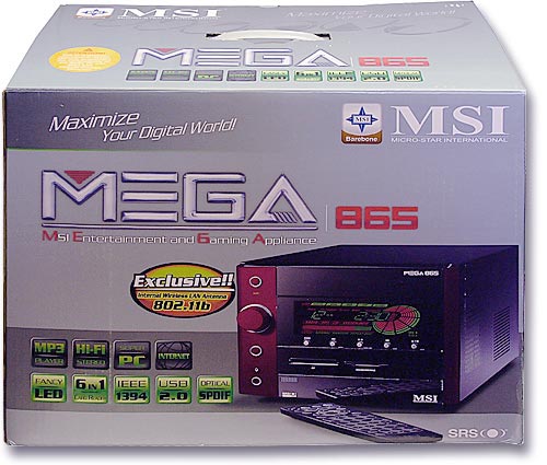 MSI MEGA 865, zábavní a herní mašinka