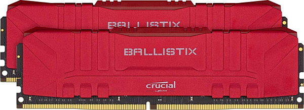 Paměťové moduly Crucial Ballistix Red