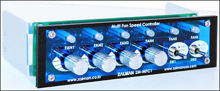 Zalman ZM-MFC1: až 6 větráčků pod kontrolou