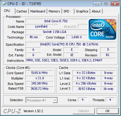 Přetaktování Core i5 750 s kapalným dusíkem