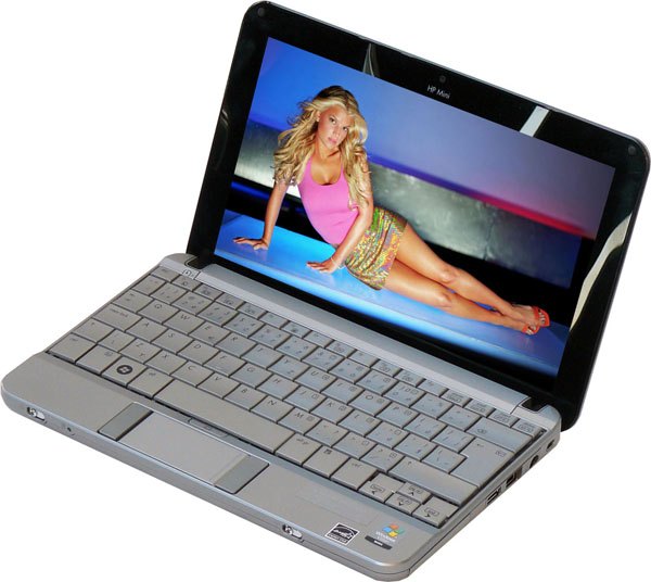 HP MiniNote 2140 - elegantní kovový netbook