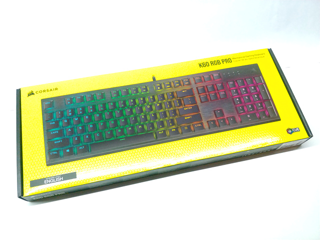 Corsair K60 RGB PRO a úplně nové spínače Cherry Viola