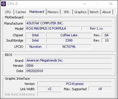 Intel Core i7-9700K a Asus Maximus XI Formula v testu