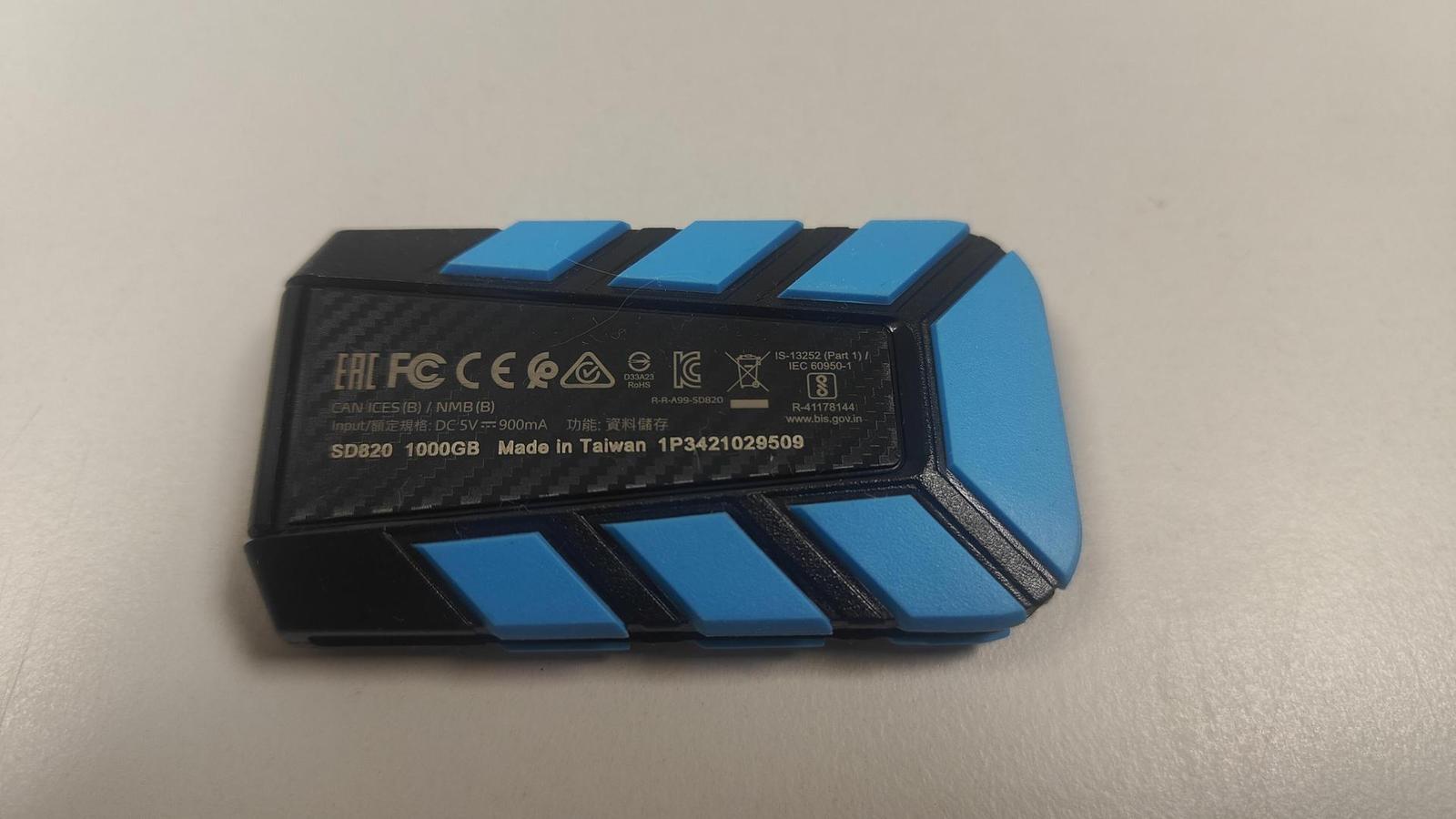 Test rychlého externího SSD disku ADATA SD820 1 TB