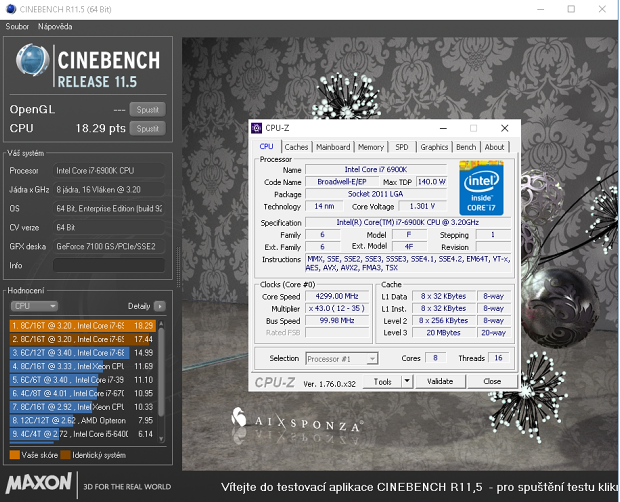 Intel Core i7-6900K: Osmijádro Broadwell-E v testu