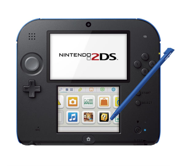 Nintendo uvádí 2DS – dvourozměrné 3DS