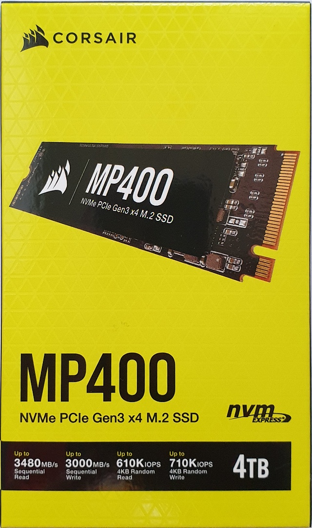 Corsair MP400: První dostupný 4TB disk pro M.2 na trhu