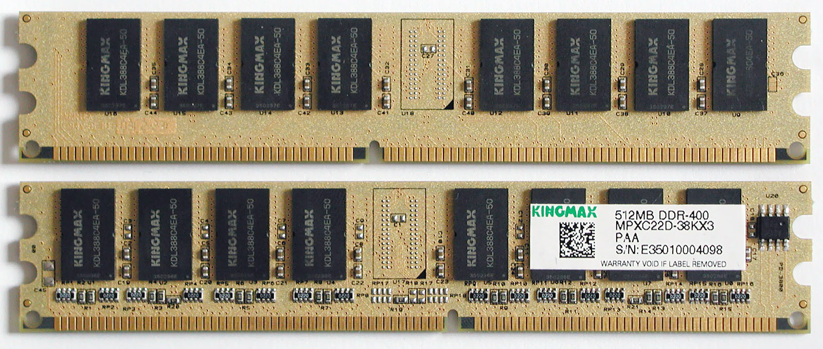 Nové paměti Kingmax DDR400 - vyplatí se?