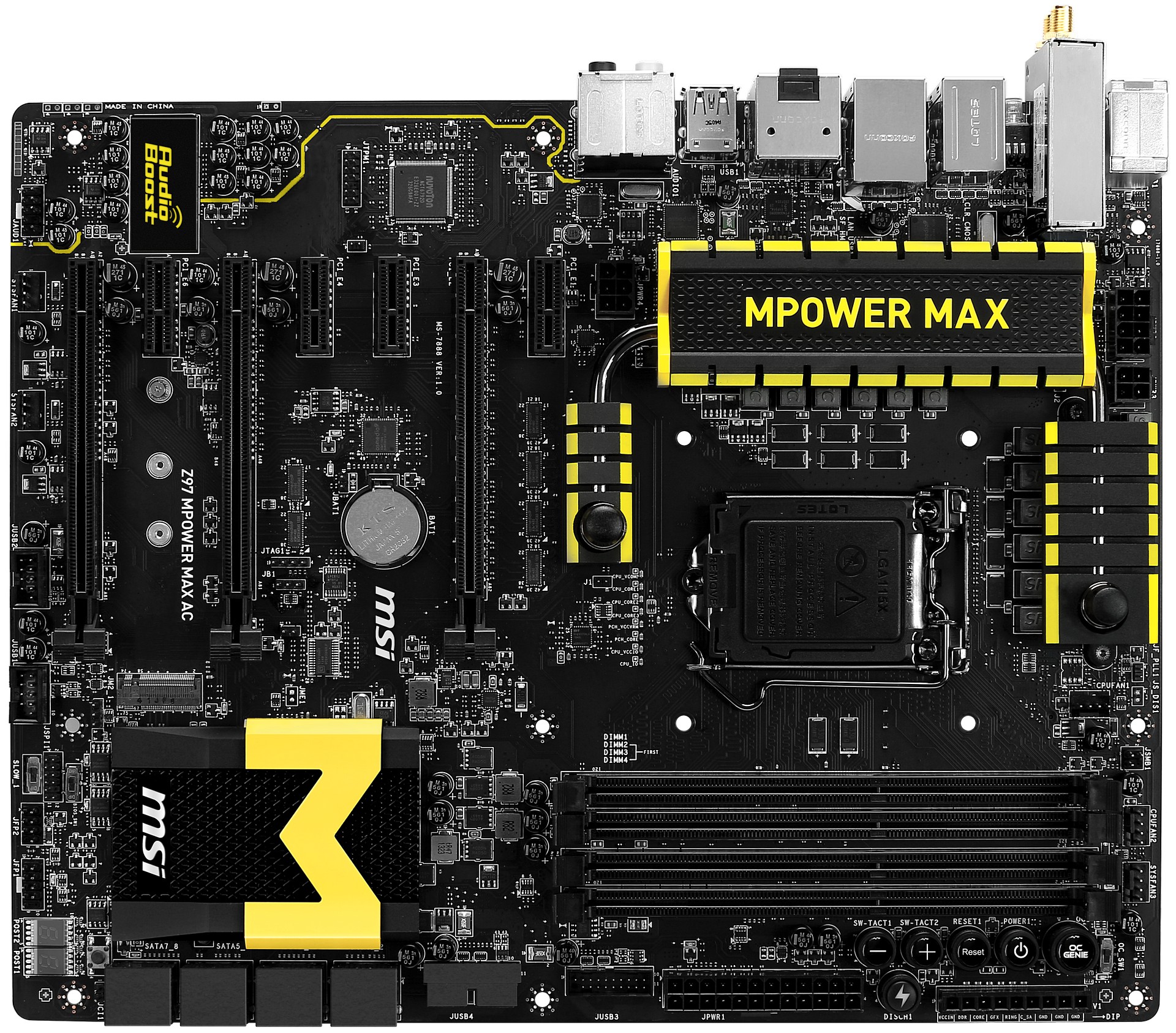 MSI Z97 MPOWER MAX AC: s Intel Z97 pro Haswell Refresh