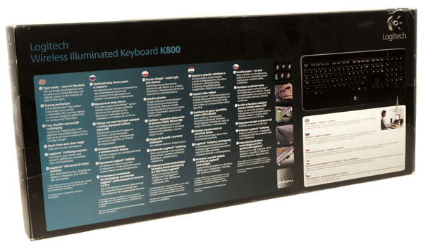 Logitech Wireless Illuminated Keyboard – průvodce tmou