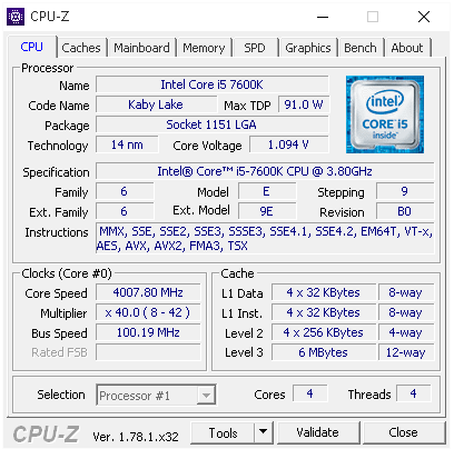 Core i5-7600K: odemčené čtyřjádro Kaby Lake v testu 