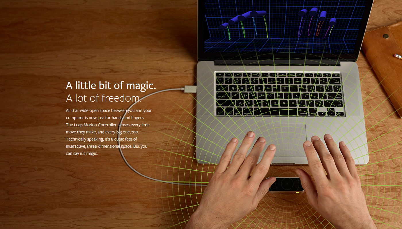 HP je partnerem Leap Motion. Chce bezdotykové ovládání do svých notebooků