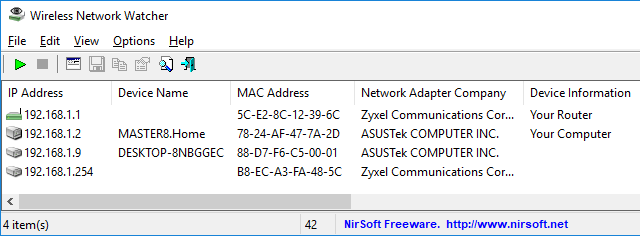 Wireless Network Watcher