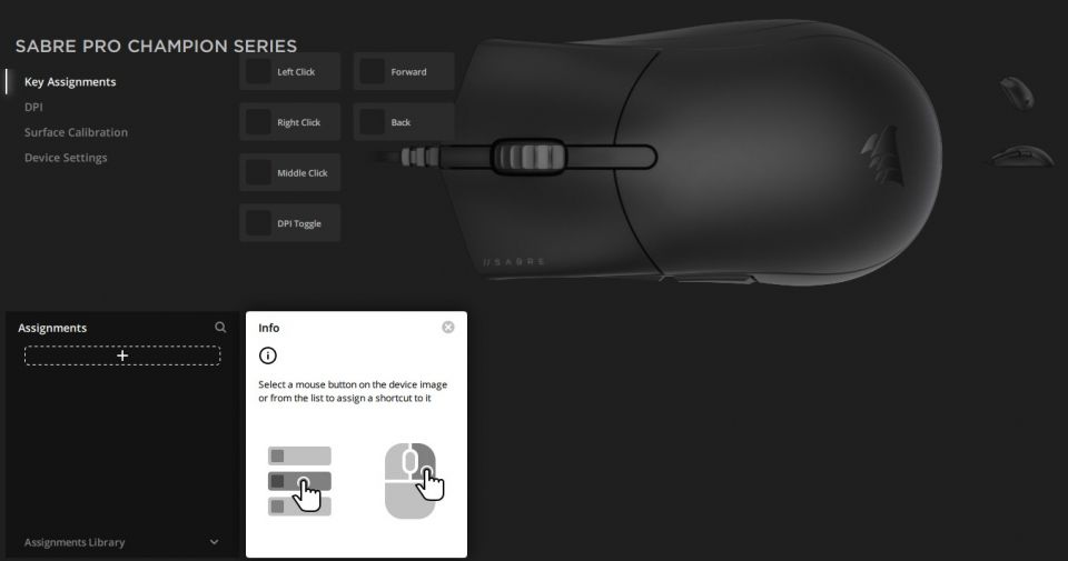 Corsair Sabre Pro - minimální hmotnost, maximální přesnost