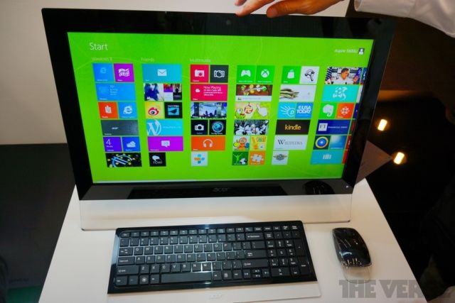 Computex: Acer představil dotykové otočné all-in-one počítače pro Windows 8