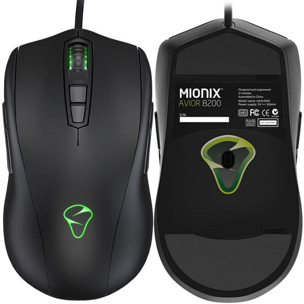 Mionix uvádí na trh novou AVIOR 8200 herní myš