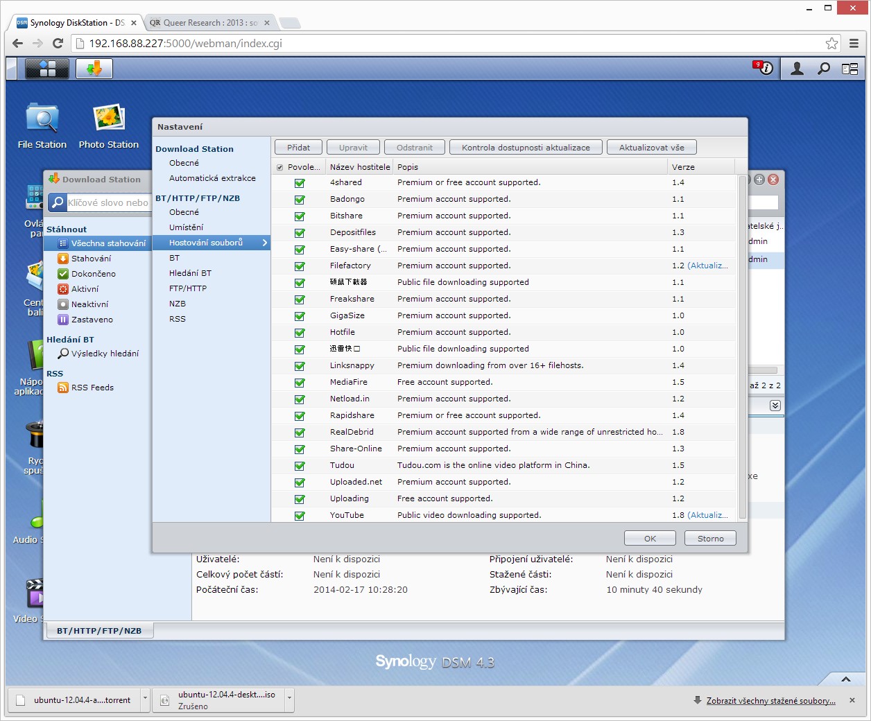 S bohatou výbavou: Duel NAS – Synology DS213j a DS214se