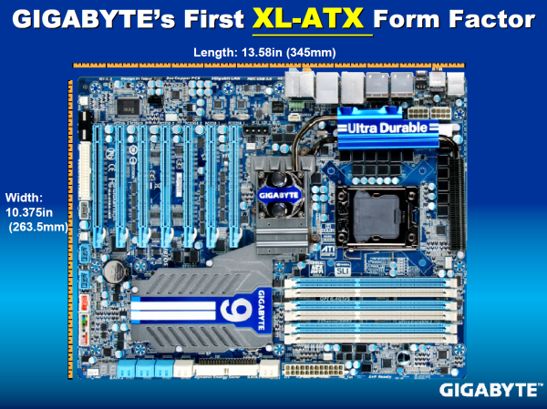 Gigabyte GA-X58A-UD9 – Nejluxusnější základ od Gigabyte