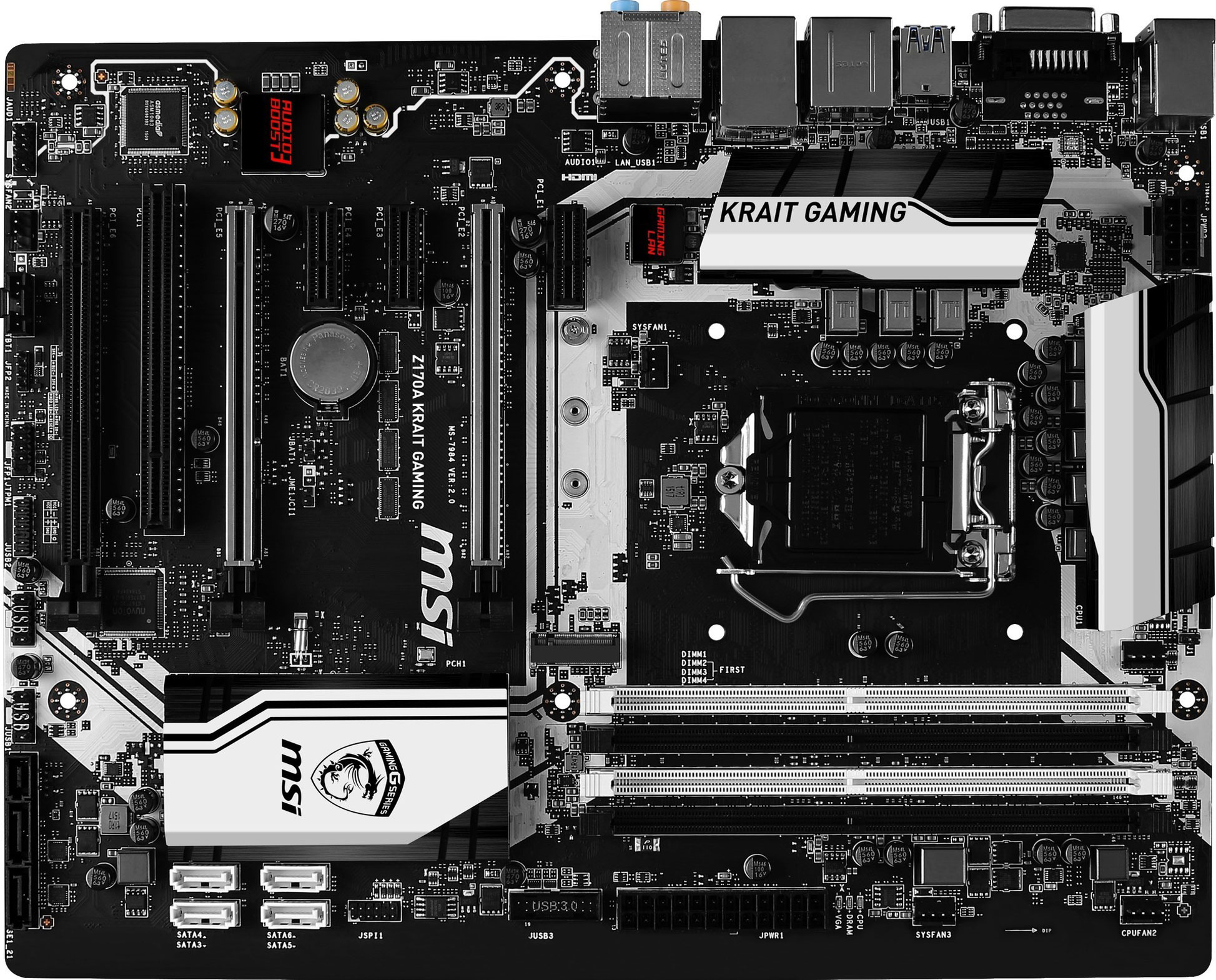 Základní deska MSI Z170A KRAIT GAMING