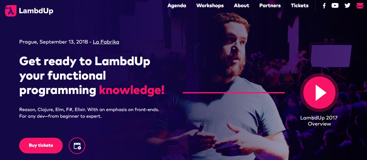 LambdUp 2018 chce změnit přístup k programování