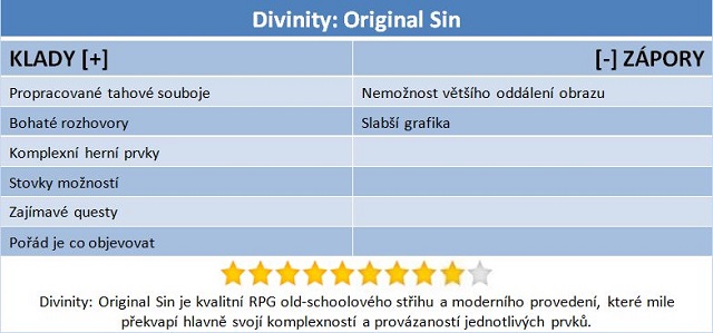 Divinity: Original Sin – obrození RPG, které stojí za to