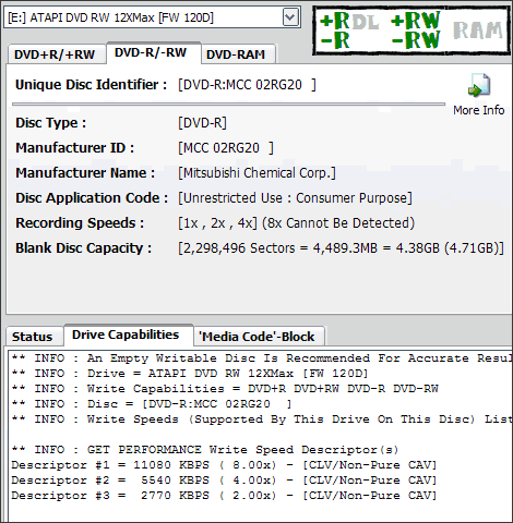 MSI DR12-A, pálení DVD pod 8 minut