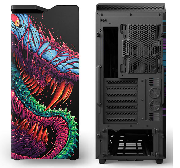 NZXT vydává limitovanou edici skříně H440 s motivem skinu pušky M4A1-S Hyper Beast z CS:GO