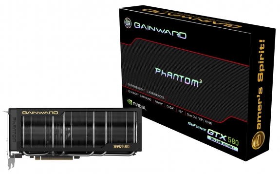 GeForce GTX 580 Phanton: 3 GB na palubě a přetaktovaná
